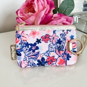 Lily Pulitzer Floral Print Wristlet Pouch